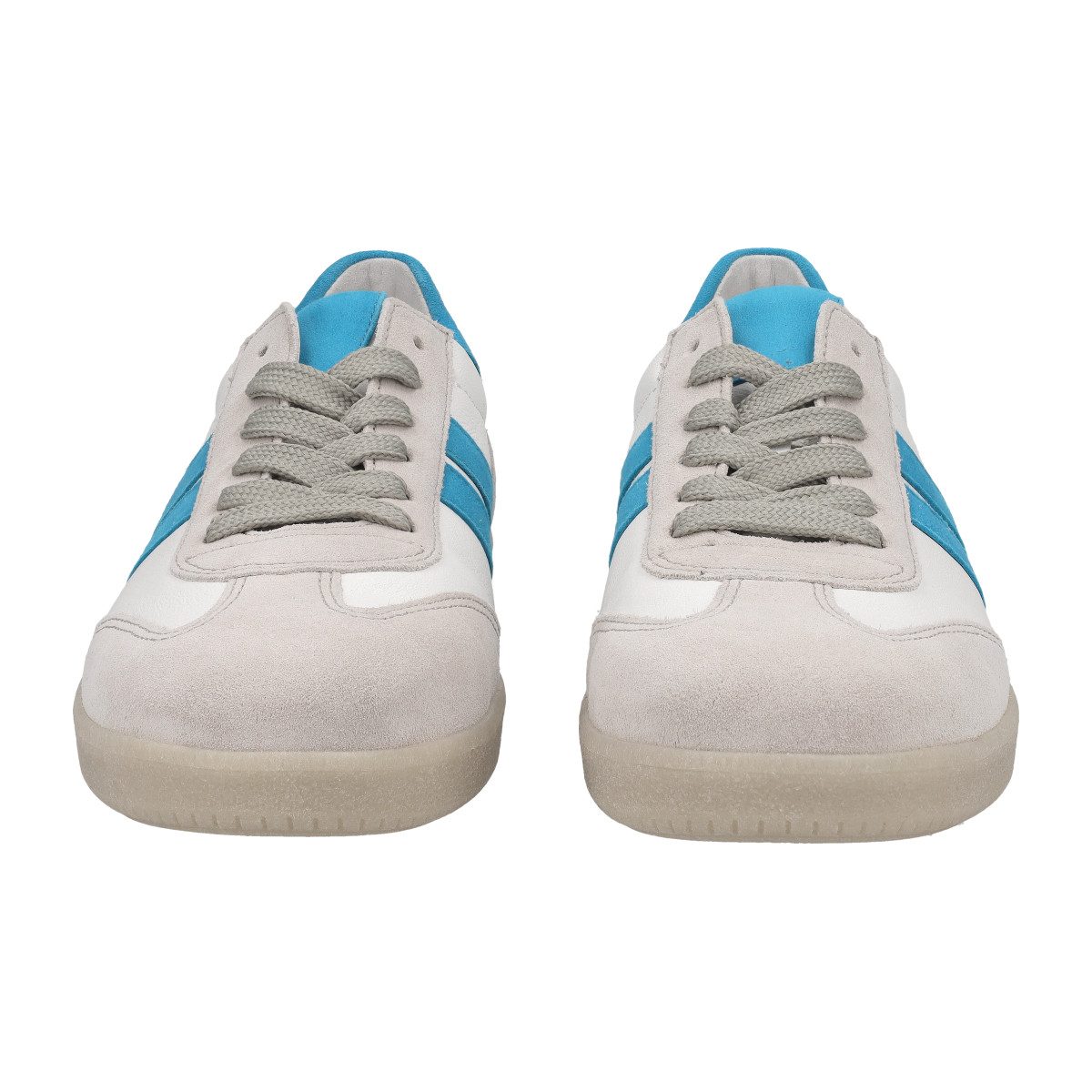 Gabor Sneakers Donna Scarpe Sportive Slipper In Pelle Beige 4687833