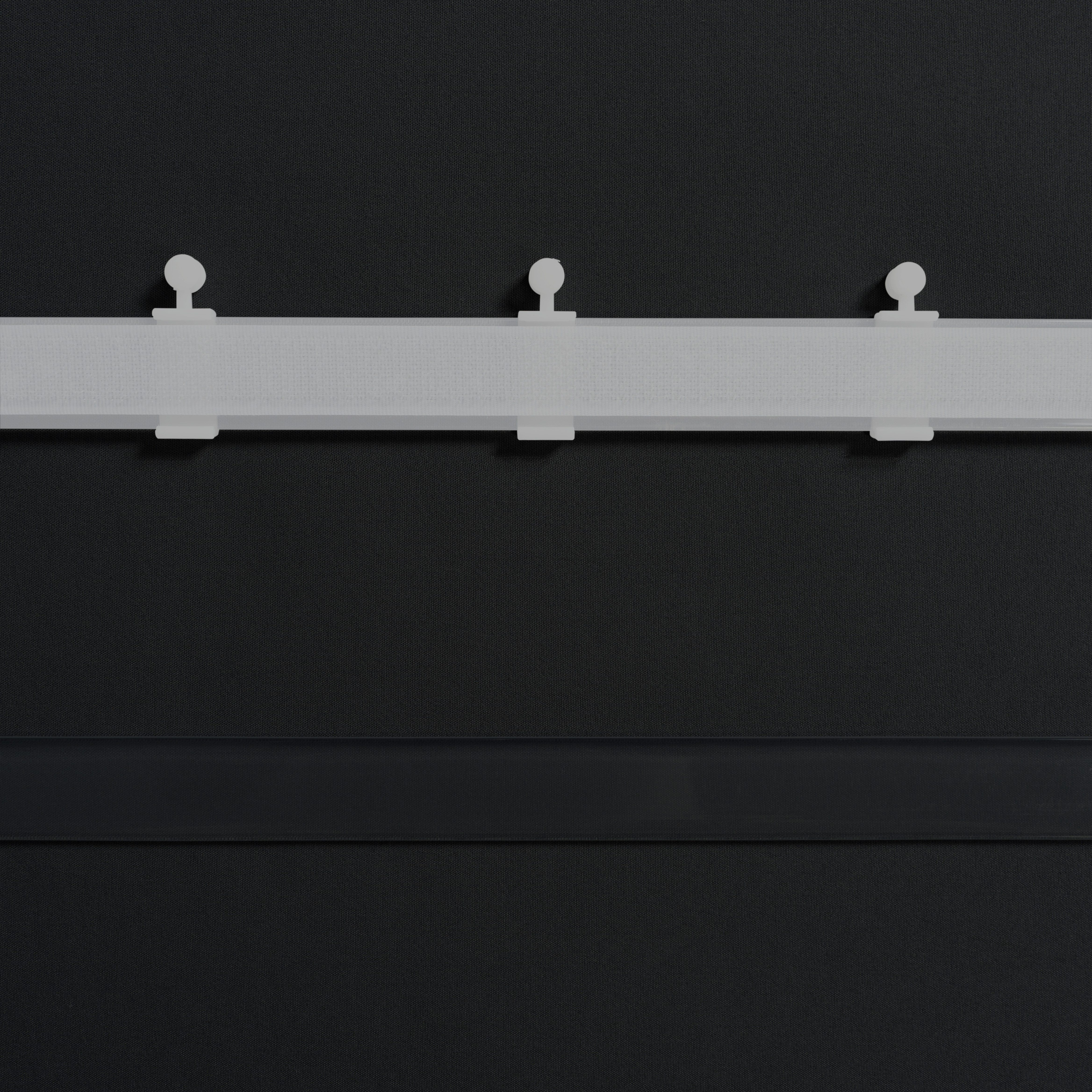 Stoffschmiede Schiebegardine, 60x245cm, Paneelwagen, Lichtschutz, 100% Blackout