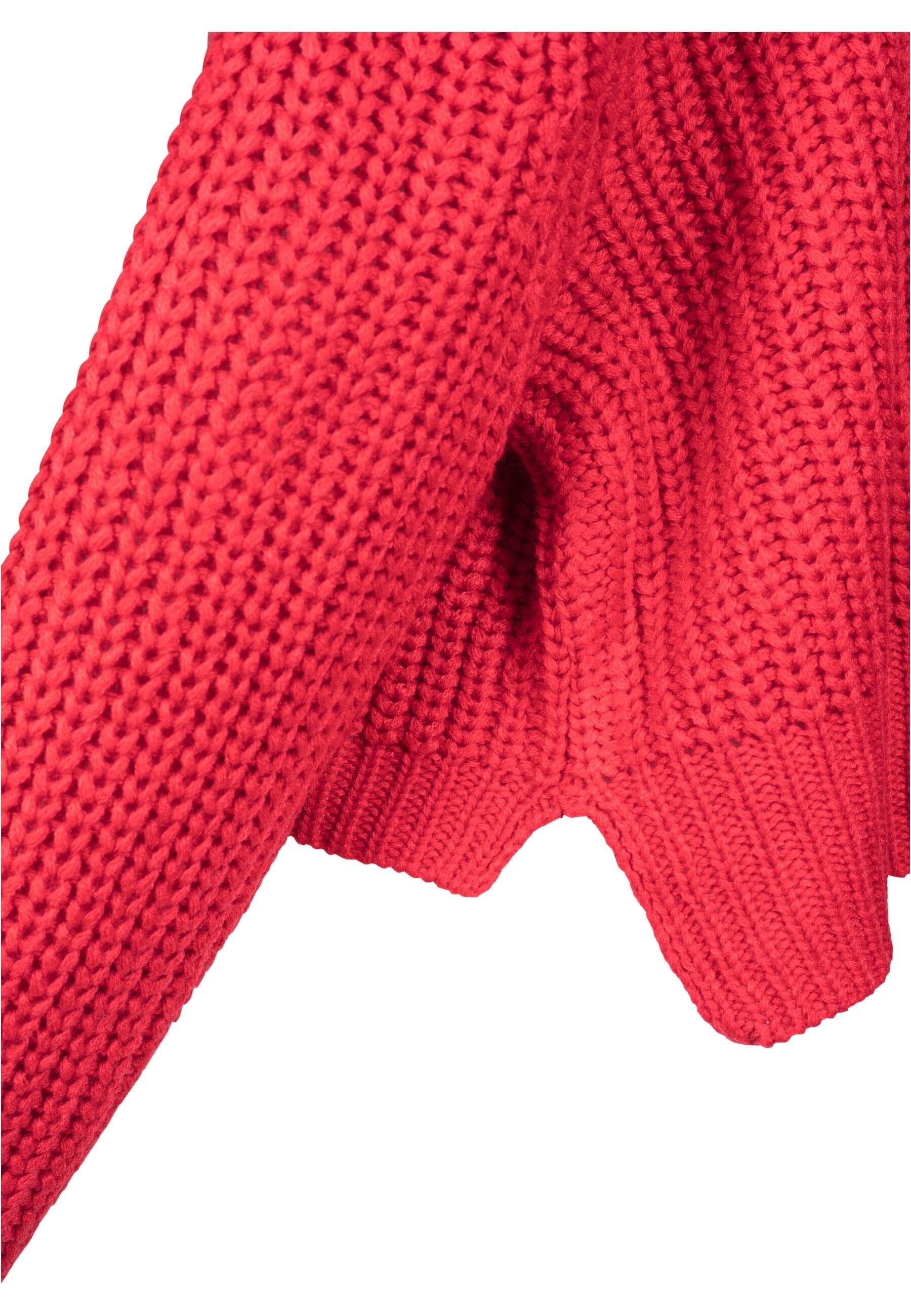 URBAN Wide (1-tlg) Damen Sweater Kapuzenpullover CLASSICS Ladies firered/ Oversize