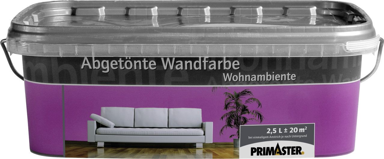 Primaster Wandfarbe Primaster Wandfarbe Wohnambiente 2,5 L lila