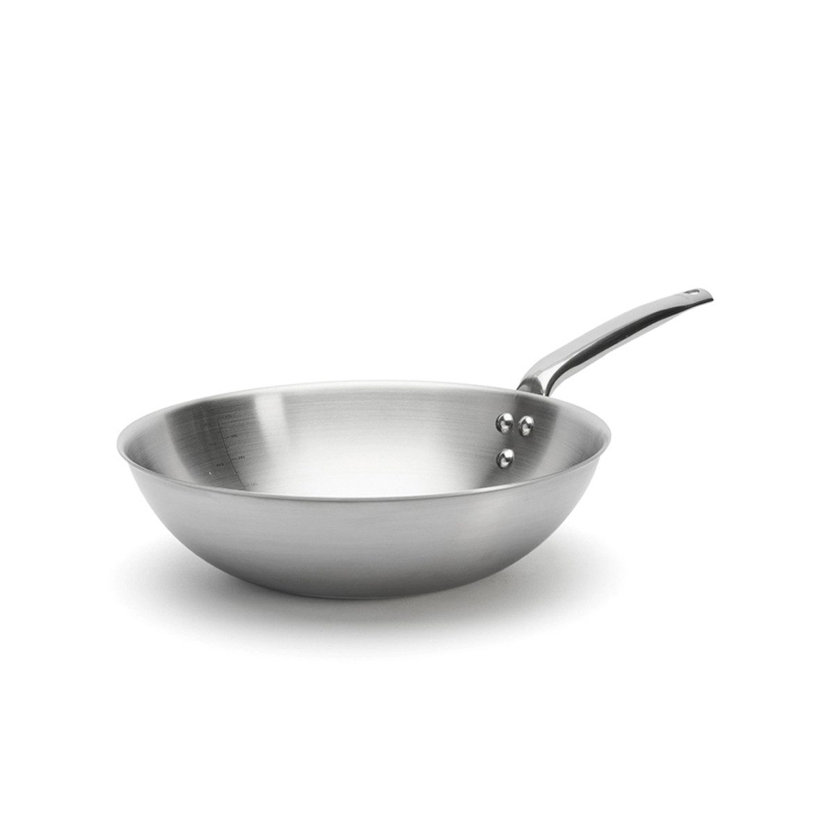 de Buyer Wok Alchimy, 32 cm - Edelstahl-Mehrschichtmaterial