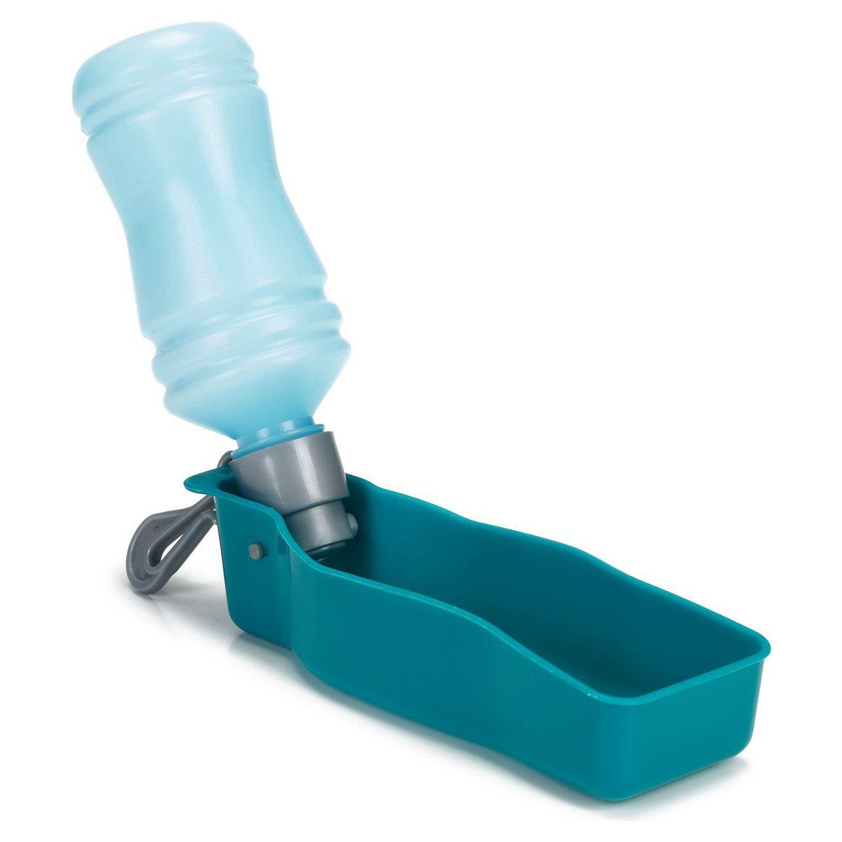 Beeztees Wasserspender Hunde Trinkflasche für unterwegs inkl. Gürtel 0.25 l