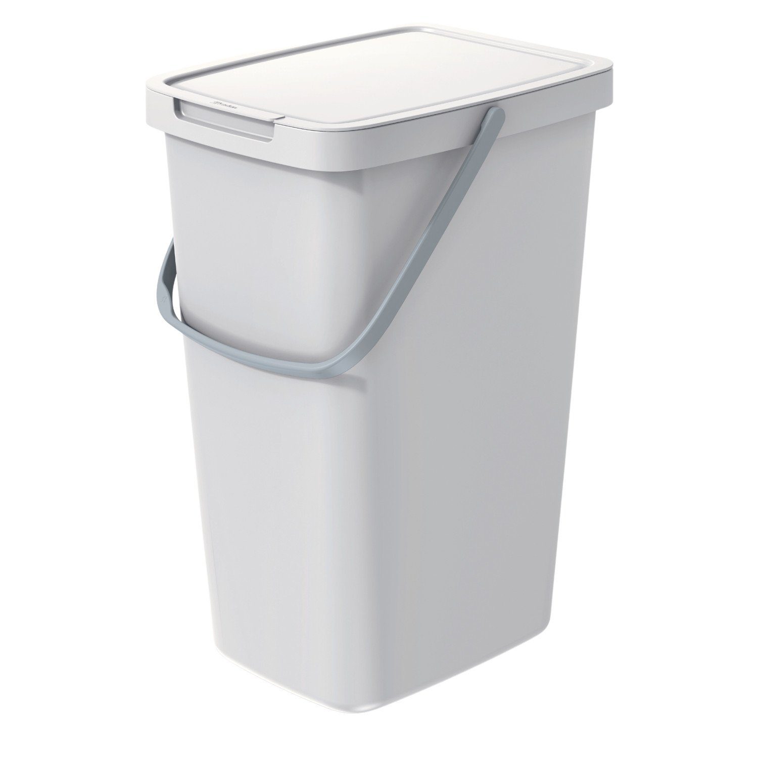 Keden Mülleimer, Mülltrennbehälter Systema Q 20l aschgrau