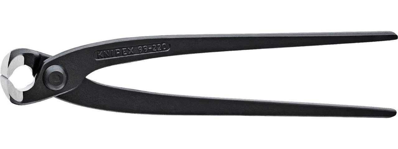 Knipex Kneifzange Knipex Monierzange 220 mm schwarz atramentiert