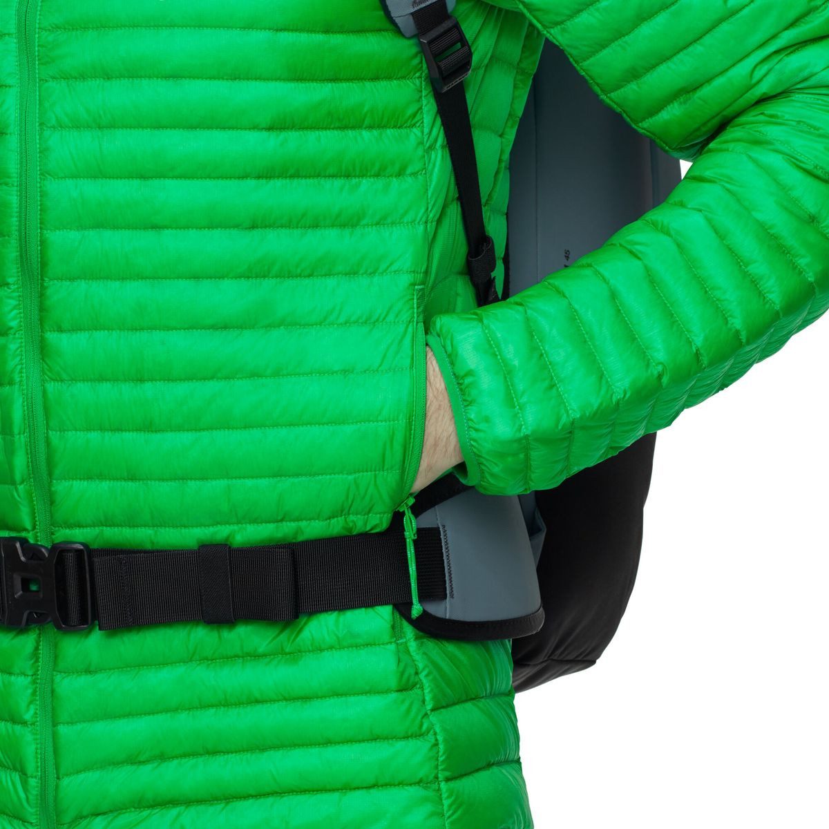 Mammut Skijacke Broad Peak Light IN Hooded Jacket Men Leichte und strapazierfähige Jacke für vielseitige