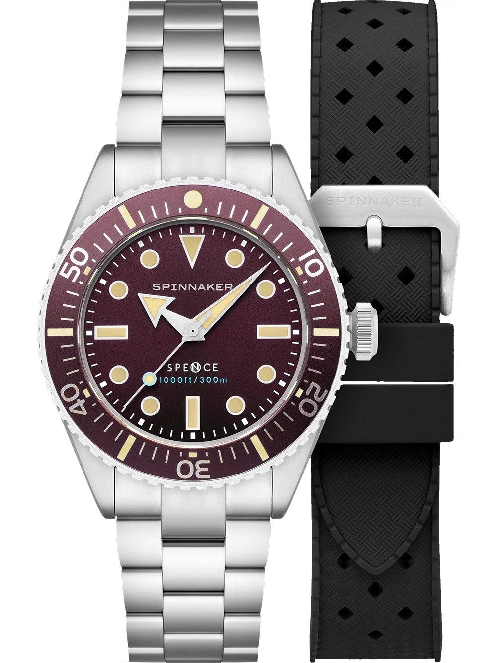 Spinnaker Automatikuhr Spinnaker SP-5097-99 Herrenuhr Spence 300 Automatik 40mm 30ATM Spinnaker SP-5097-99 Herrenuhr Spence 300 Automatik 40mm 30ATM