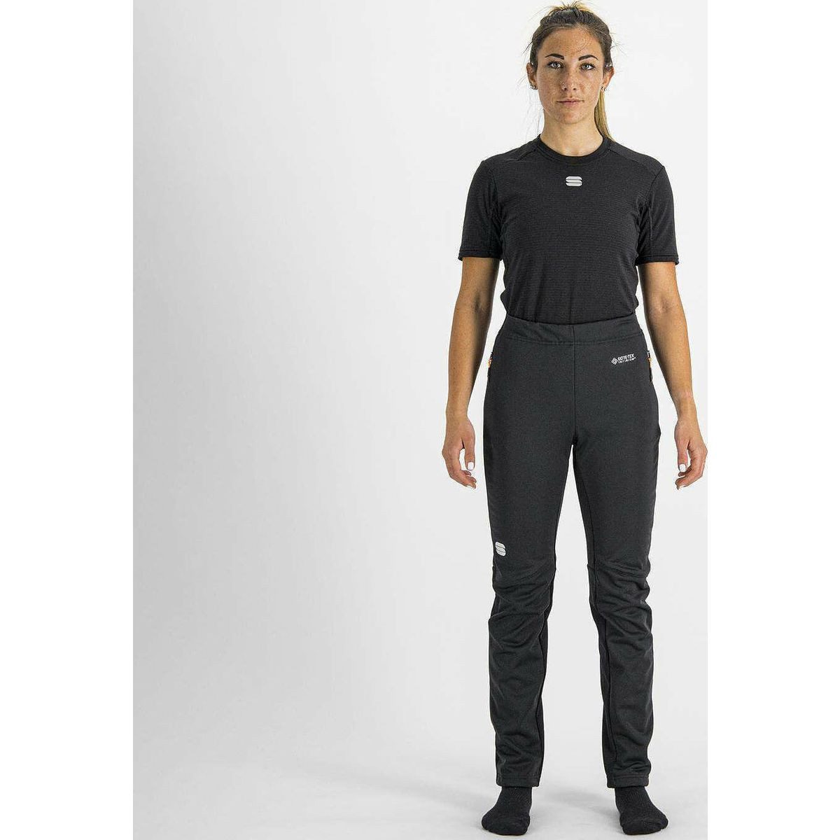 sportful Outdoorhose Snowflake W Pant Vielseitige Hose mit Leggings-Komfort und Gore-Tex Infinium™ für