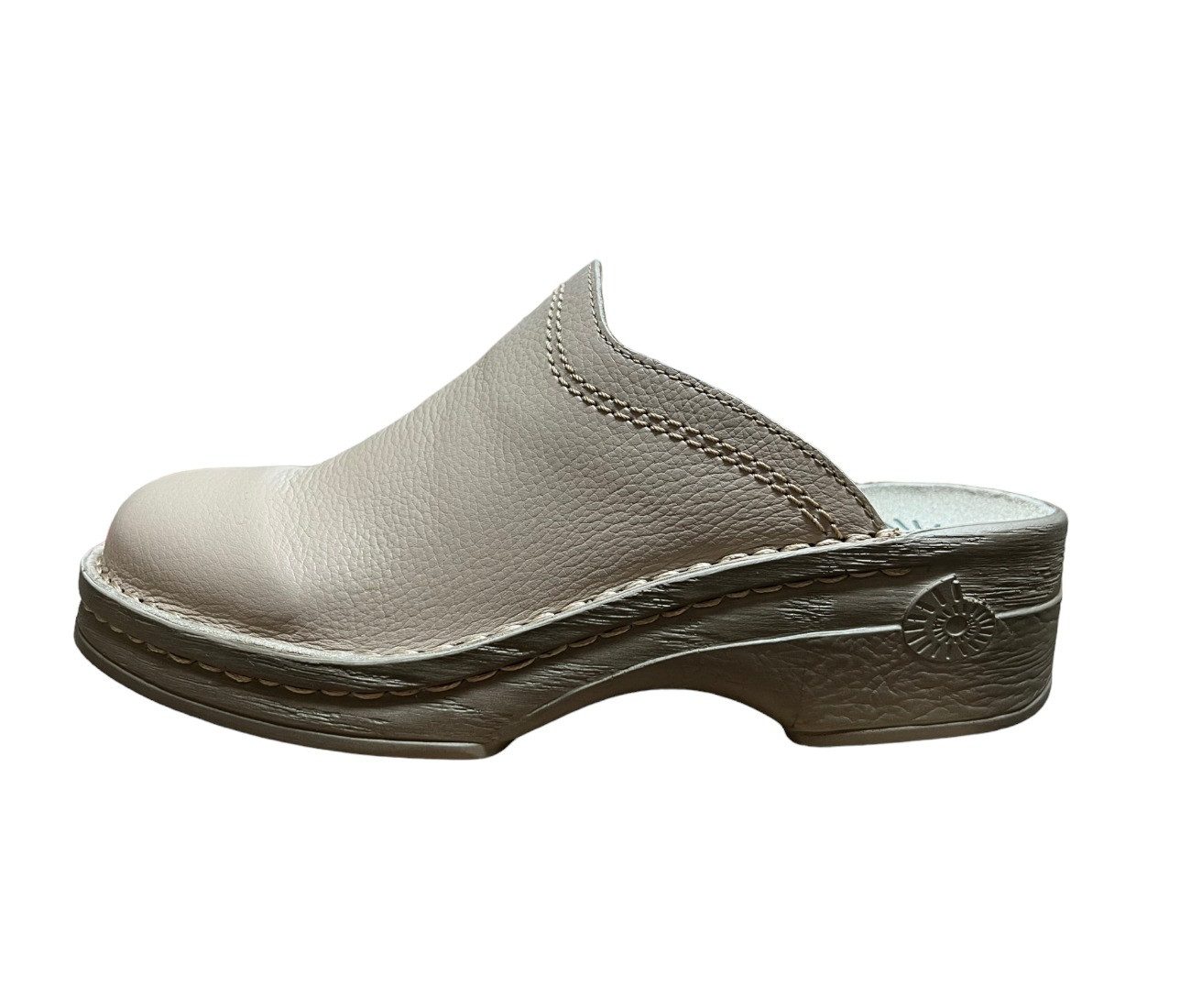 Helix Herren Pantolette Burma 52011-32 stein grau Clog