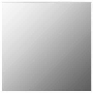 vidaXL Spiegel Wandspiegel 60 x 60 cm Quadratisch Glas