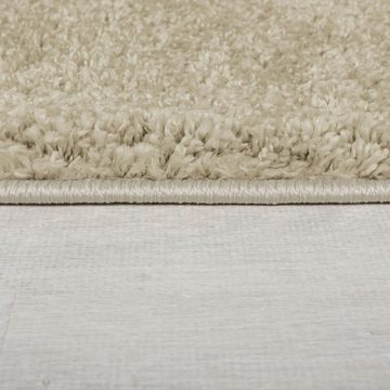 Hochflor-Teppich Feather, FLAIR RUGS, rund, Höhe: 40 mm