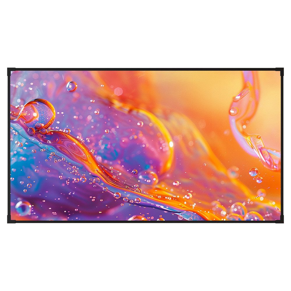 BLiTZWOLF BW-VS10 Rahmenleinwand (100 Inch 16:9 Graue Crystal Beschichtung Anti-Glare)