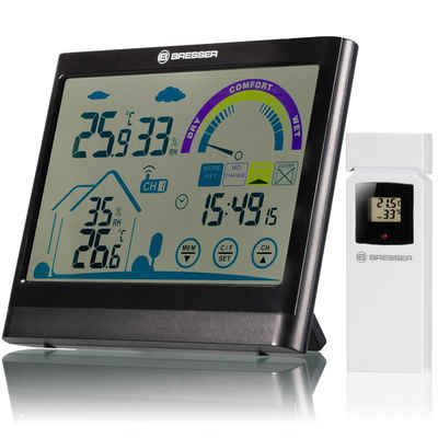 BRESSER »VentAir Thermo-/ Hygrometer mit Touchscreenfunktio« Funkwetterstation