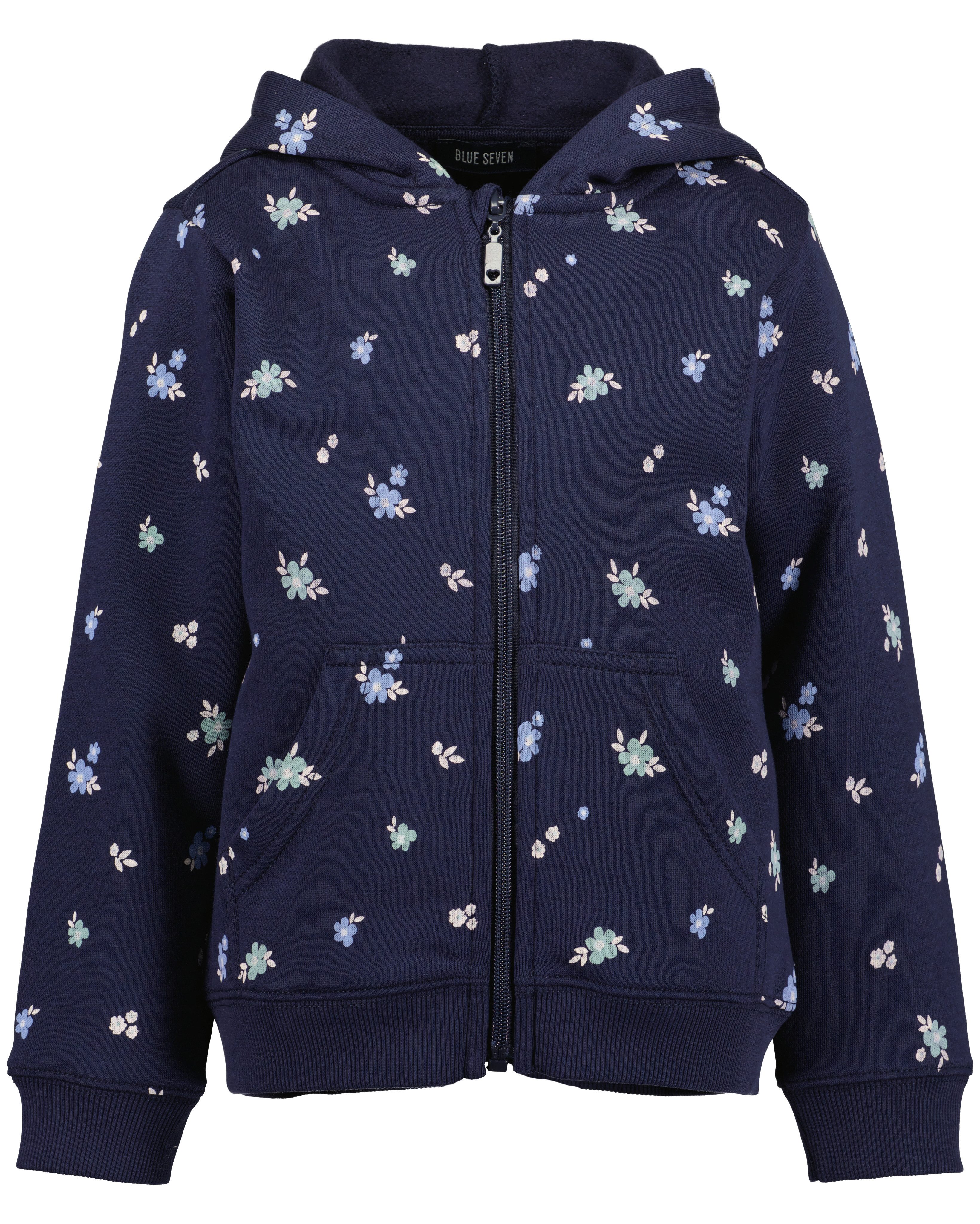 Blue Seven Kapuzensweatjacke Baumwollmischung