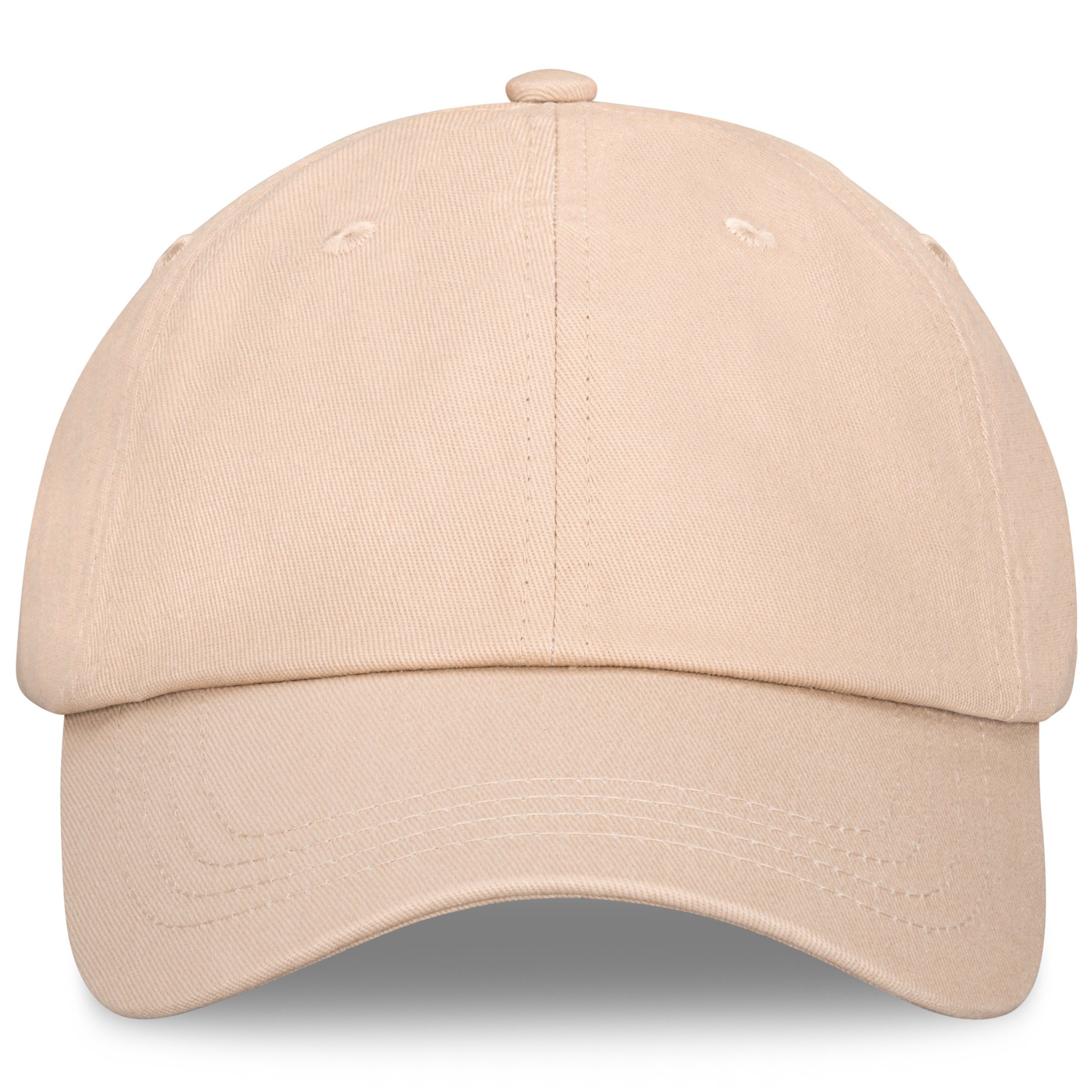 Jen Cap Johnny Basecap Sand Cap Snapback Größenverstellbar, Unisex Herren Damen Urban