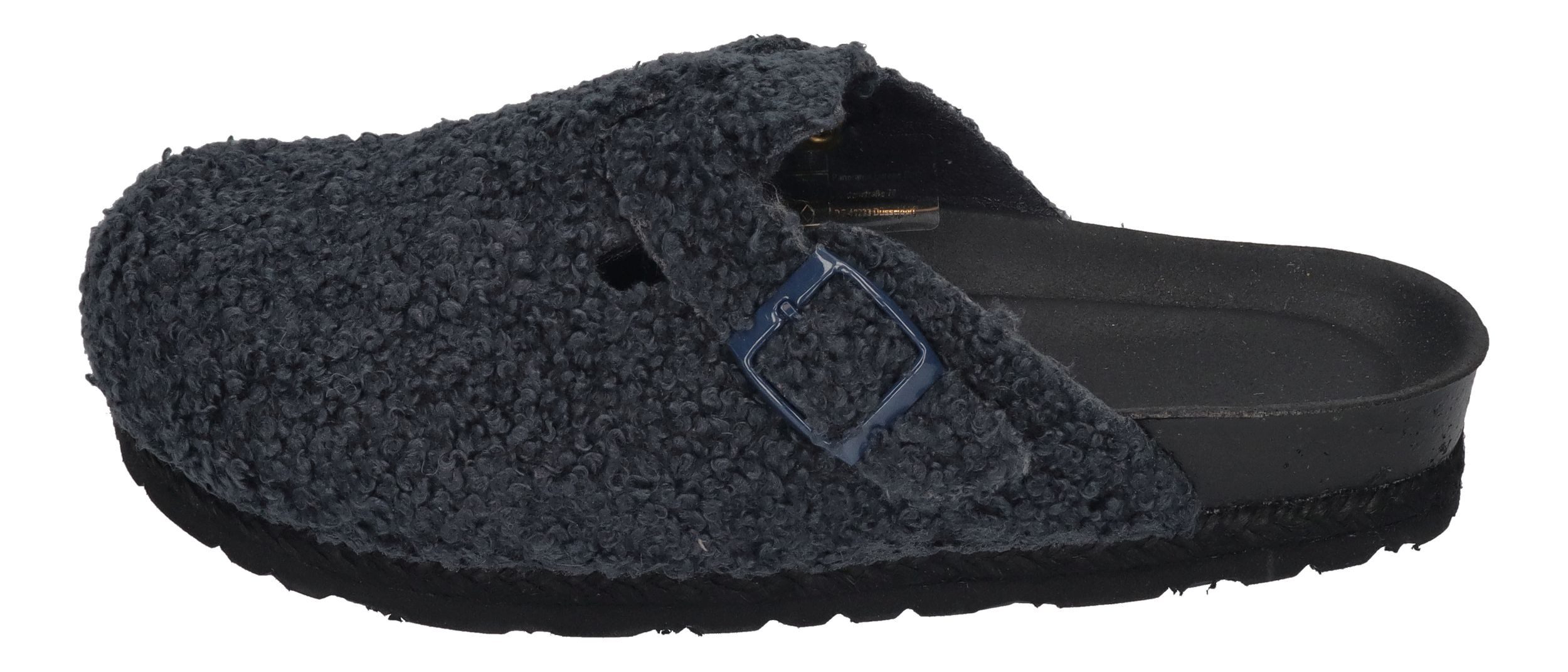 espadrij l´originale CLOQ CURLY Hausschuh Asphalt