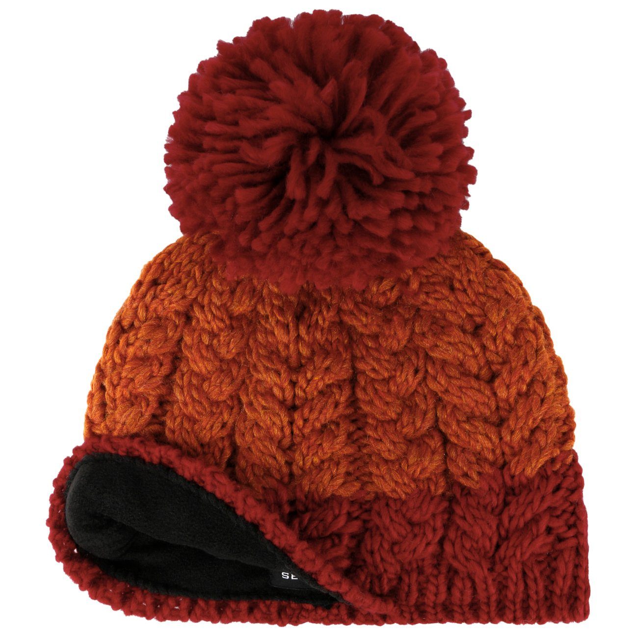 Seeberger Bommelmütze (1-St) Beanie mit Futter günstig online kaufen
