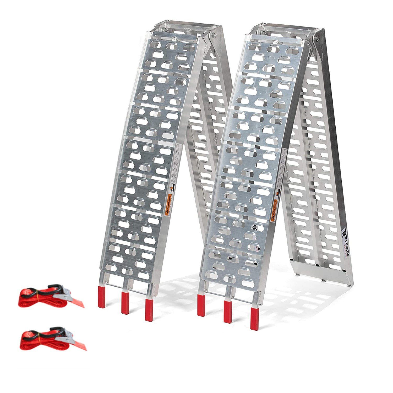 Auffahrrampe 2er Auffahrrampe Auffahrschiene Klappbar Verladerampe max. 680kg