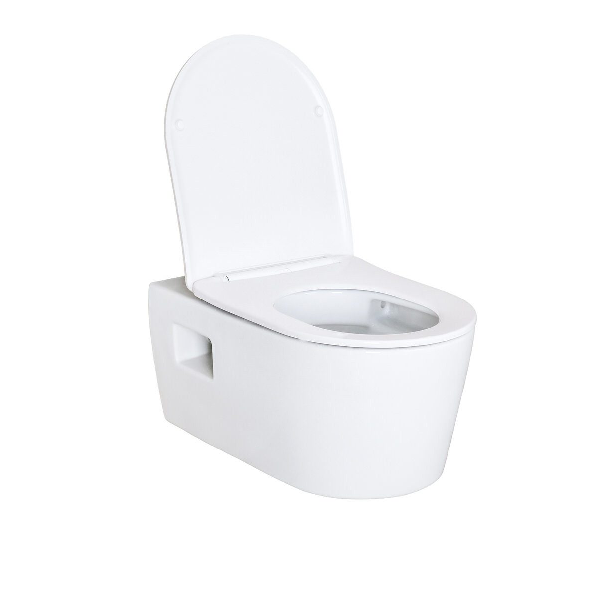 hansgrohe WC-Komplettset Hansgrohe EluPura S WC Komplettset Vorwandelement Sitz Drückerplatte, Wandhängend, UP320, UP100 oder Belvit Vorwandelement