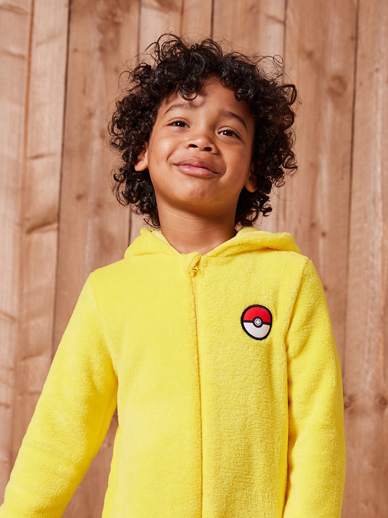 vertbaudet Schlafanzug Schlafanzug mit Pikachu-Print für Jungen POKEMON