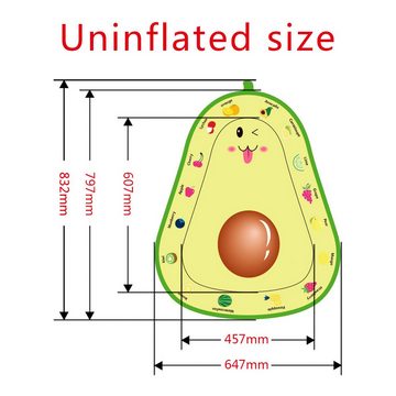 HYTIREBY Planschbecken Baby-Wassermatte, aufblasbare Spielmatte Wasserkissen Babyspielzeug, (1-tlg), lustige frühe Entwicklung Aktivität Spielzentrum für Neugeborene