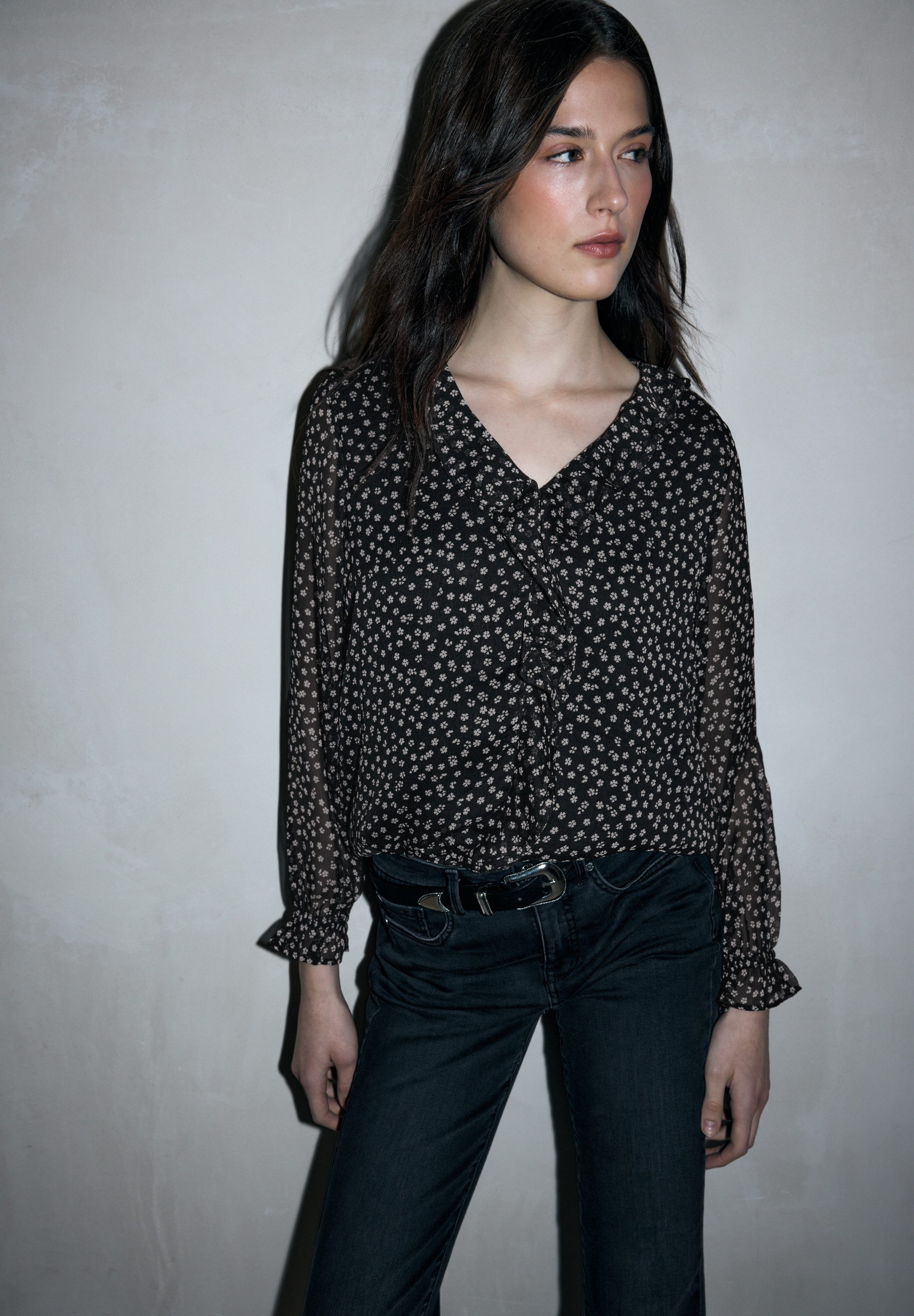Chiffonbluse