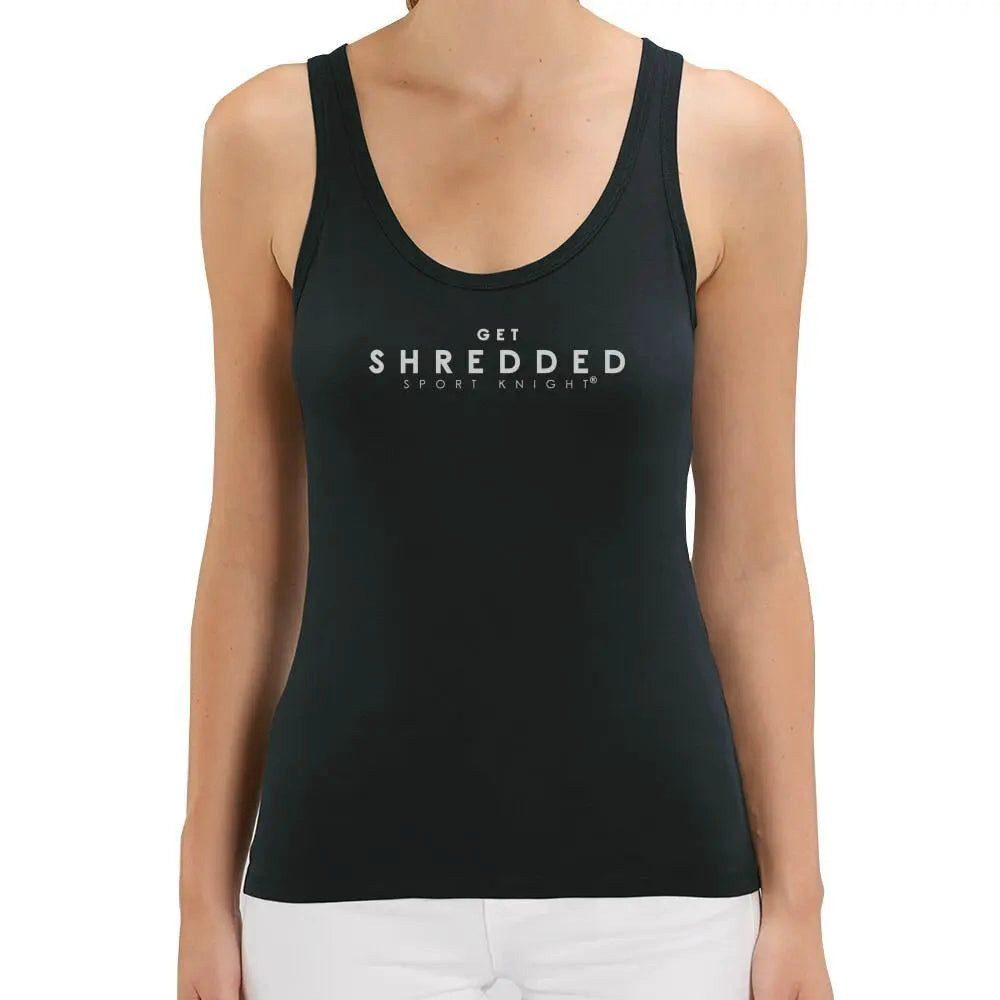 Sport-Knight® Tanktop Sport-Knight® Damen Fitness Tanktop "Get Shredded"