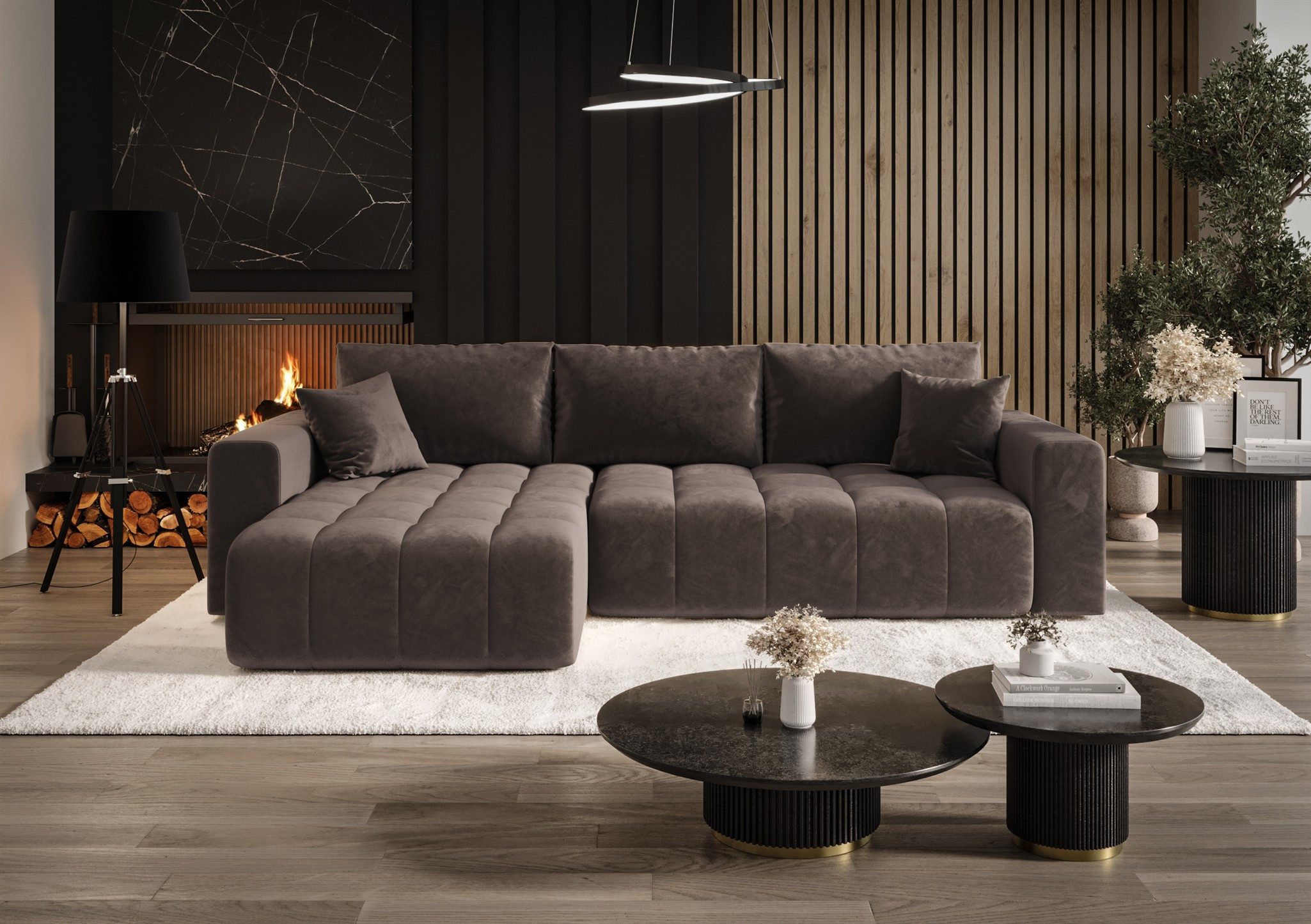 Fun Möbel Ecksofa Sofa Schlafsofa CAMILA günstig online kaufen