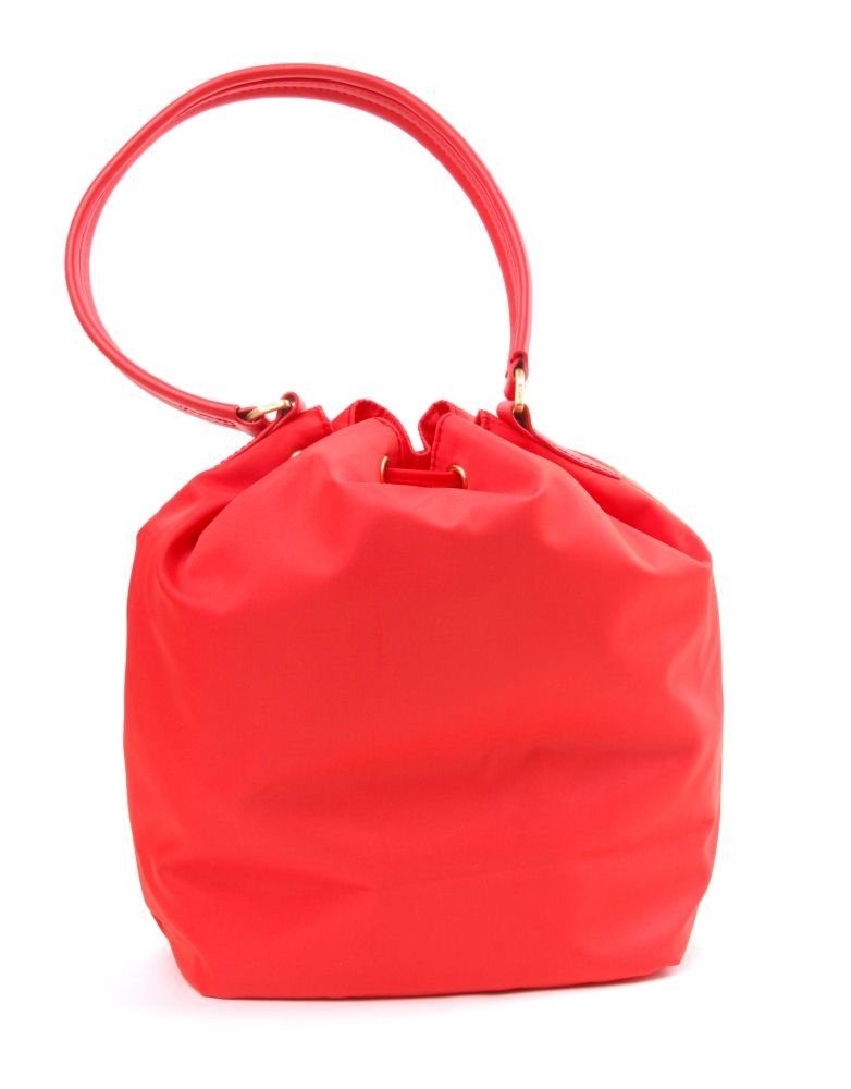 BREE Schultertasche BREE Barcelona NYLON 15 - Schultertasche / Beutel in koralle