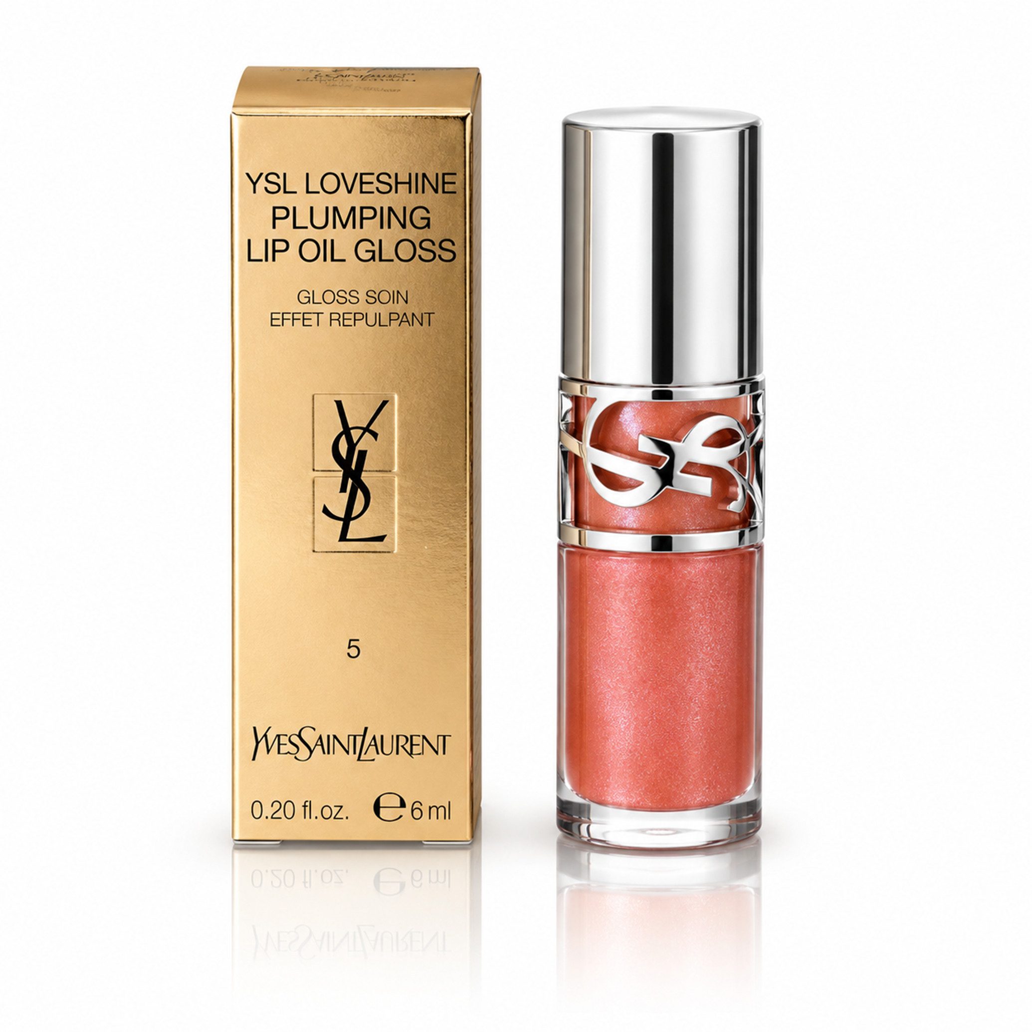YVES SAINT LAURENT Lipgloss Yves Saint Laurent Loveshine Plumping 5 Lip Oil Gloss 6ml