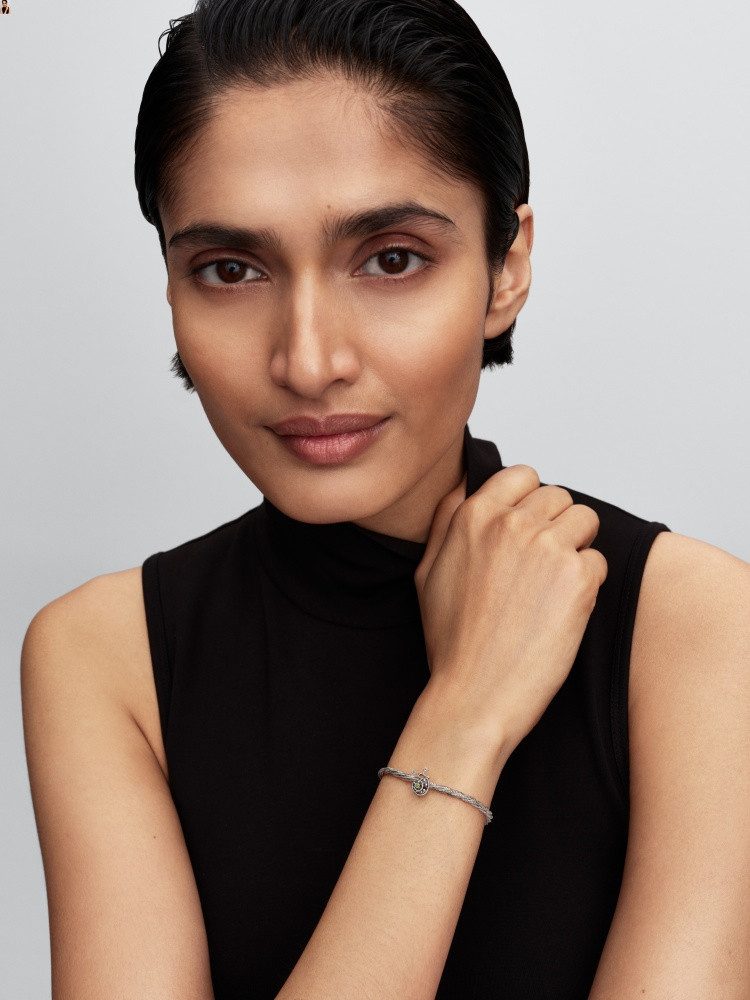 Pandora Charm-Einhänger Pandora Moments Durchbrochene Schnecke Charm 794557C01 (1-tlg)