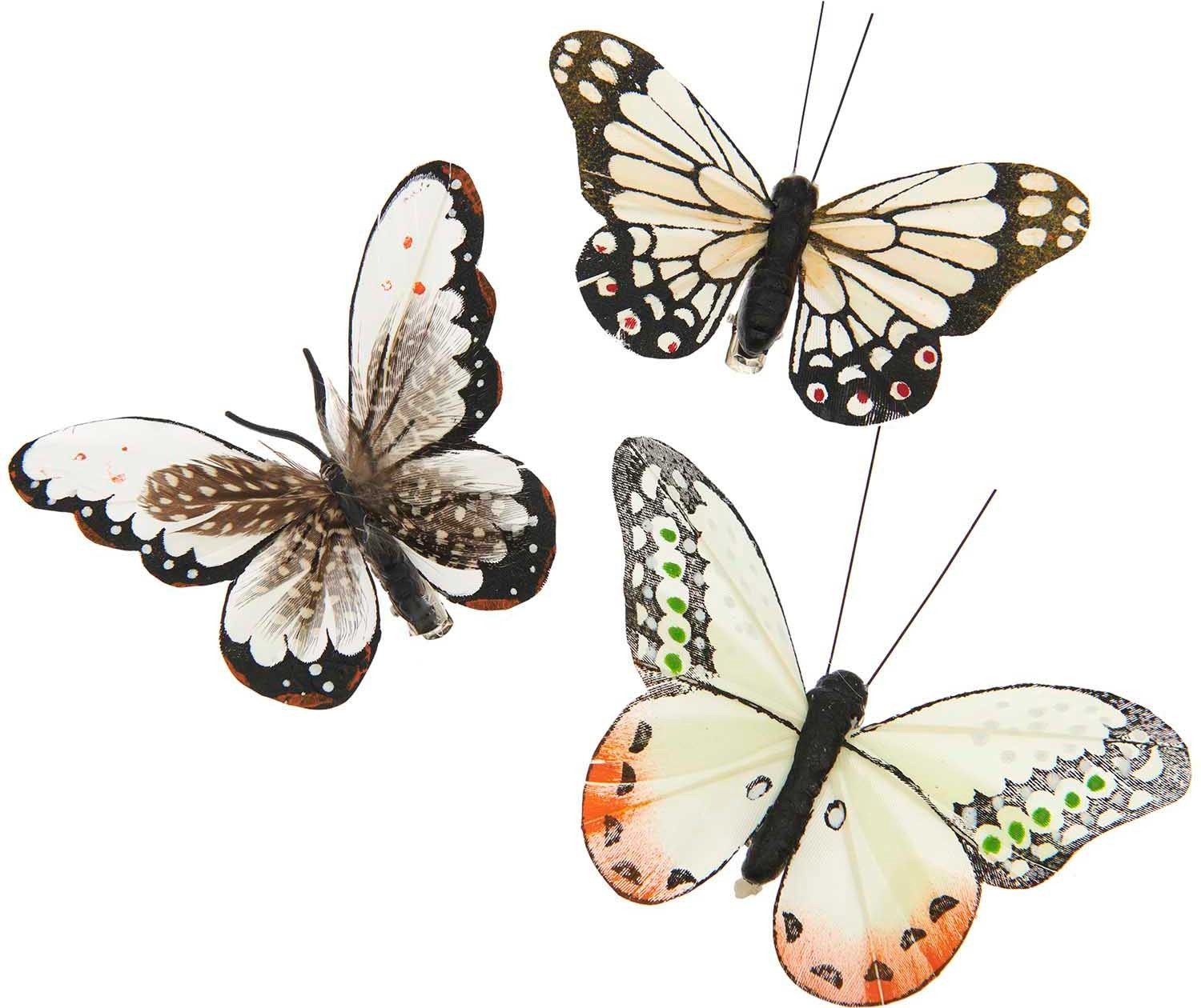 Rico Design Gartenstecker Schmetterling mit Clip filigran günstig online kaufen