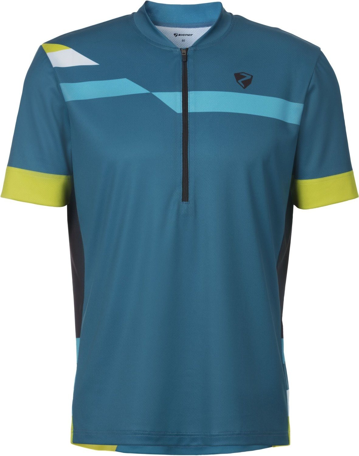 Ziener Radtrikot PELUS man (tricot) CRYSTAL BLUE