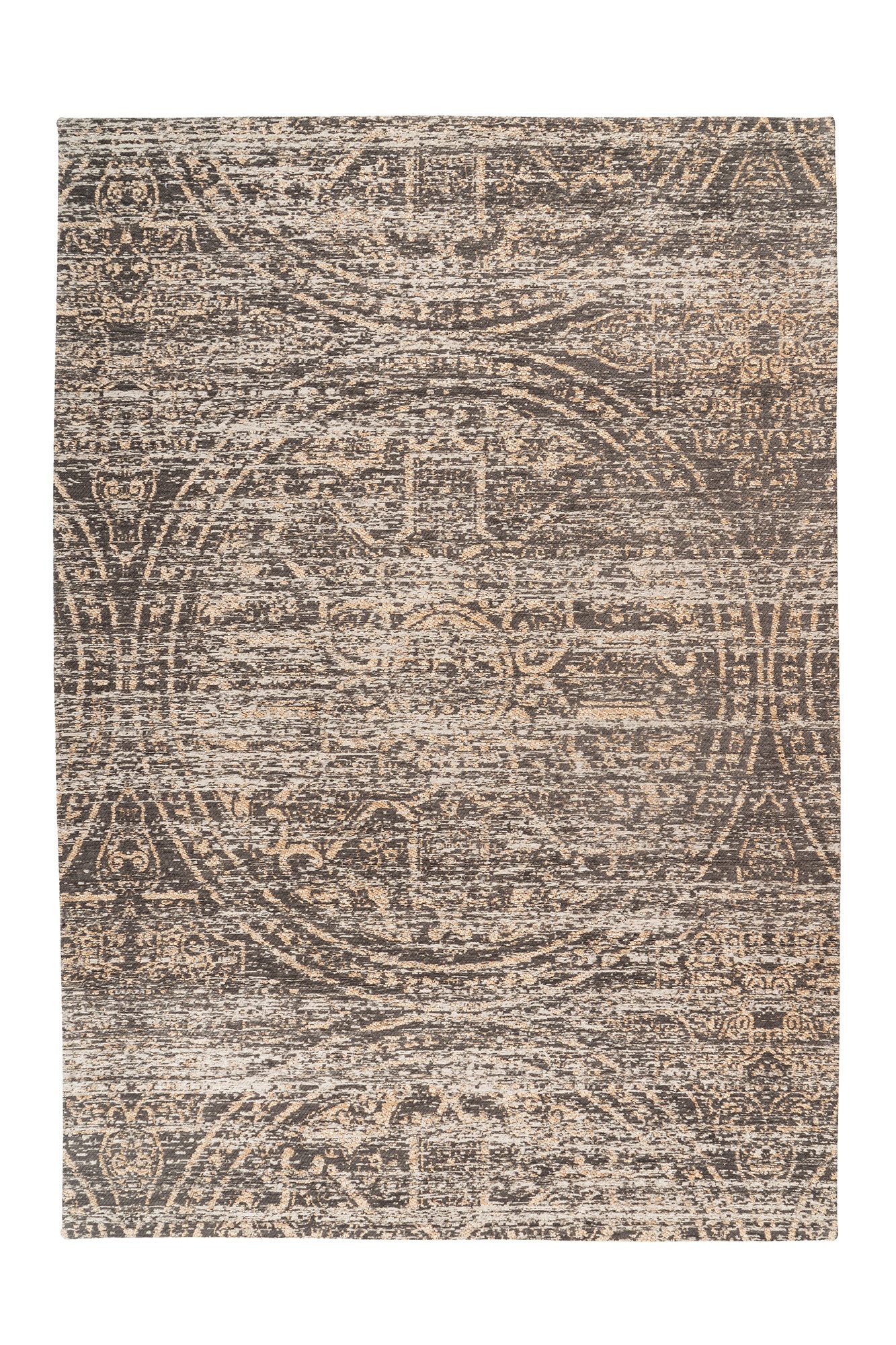 Kayoom Teppich Davis 425, rechteckig, Höhe: 12 mm, edles Design, pflegeleicht, neutrale Farben