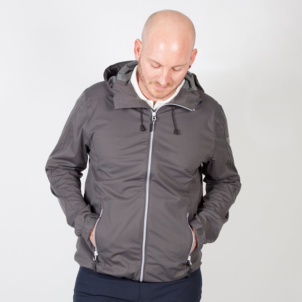 PFIFF Funktionsjacke Herren Funktionsjacke, Sport- und Freizeitjacke 'Dario' reflektierende Paspeln dunkelblau