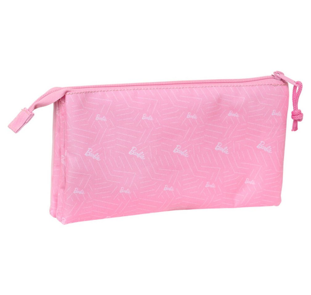Thumbnail - safta Federmäppchen Dreifaches Mehrzweck-Etui Barbie Girl Rosa (22 x 12 x 3 cm)