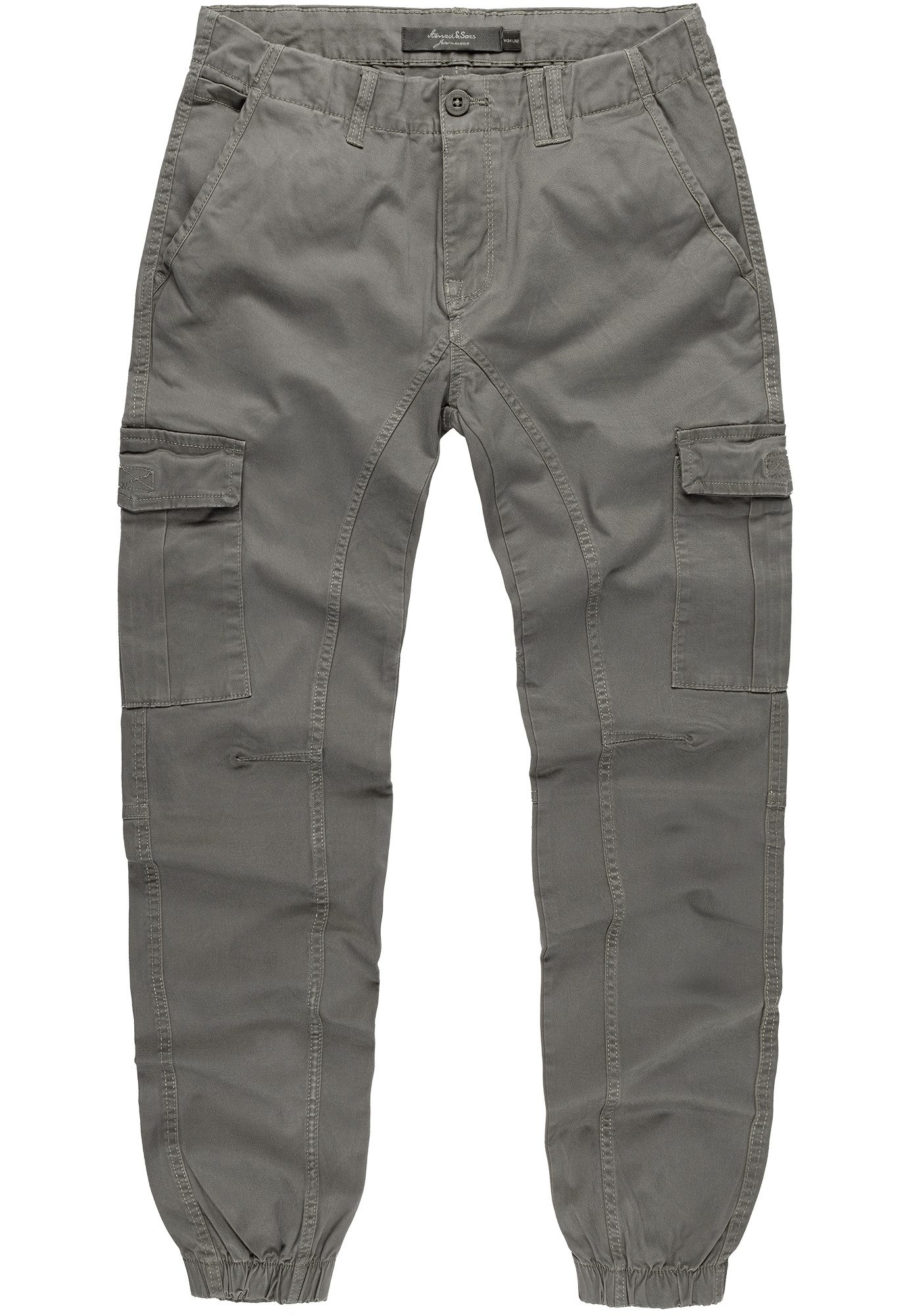 Amaci&Sons Chinohose RIALTO Cargo Jogger-Chino Herren Cargo Jogger Chino Jeans Hose
