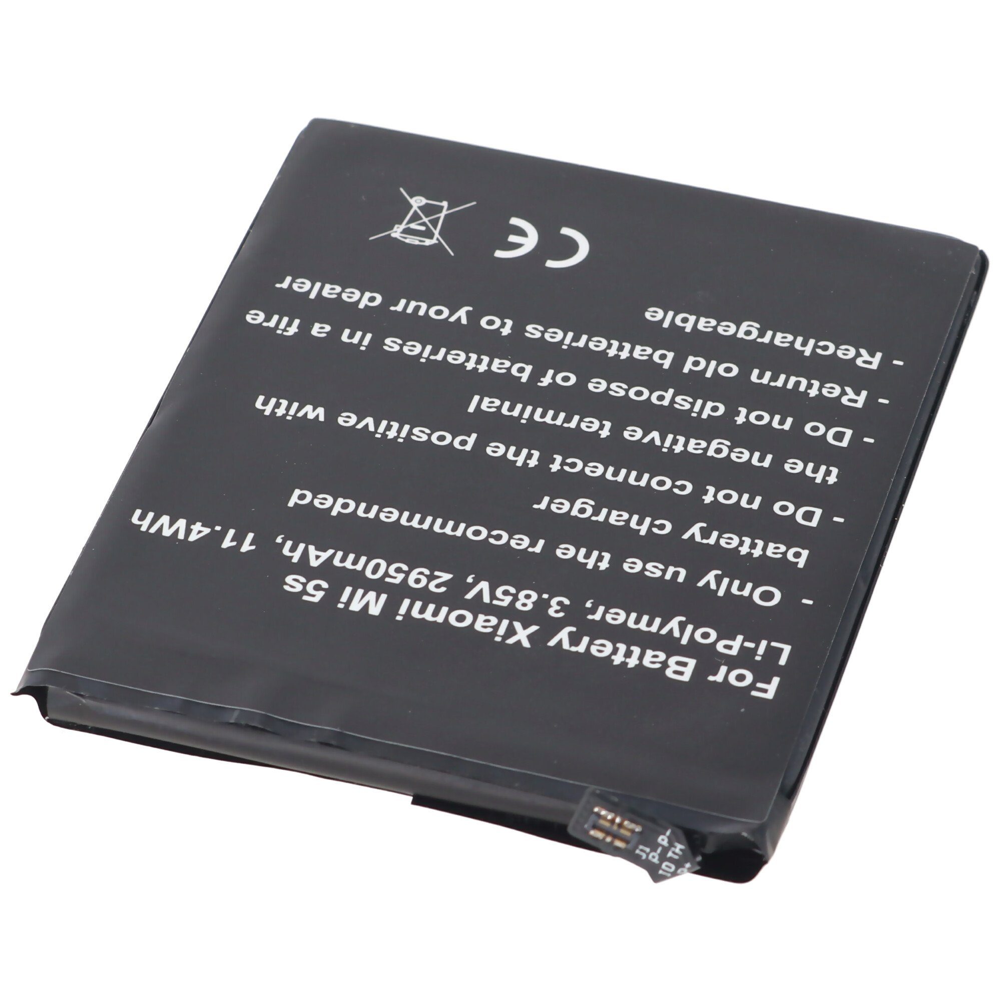 AccuCell 5s mAh V) Mi E 2950 den Akku 5s Akku Xiaomi Mi Edition, (3,9 für Extreme Mi 5s passend Akku