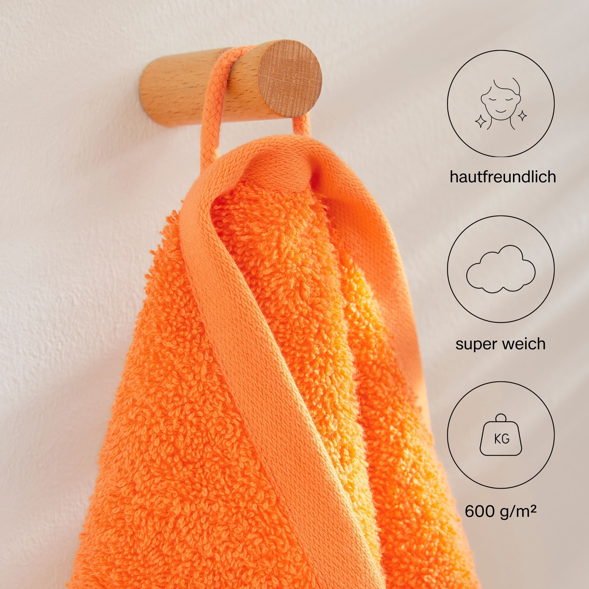 s.Oliver Gästehandtuch s.Oliver, Premium Qualität, 600 gr/m², auch als Sets erhältlich, Walkfrottier (1-St), große Farbauswahl, auch als Duschtuch, Waschhandschuh, Handtuch