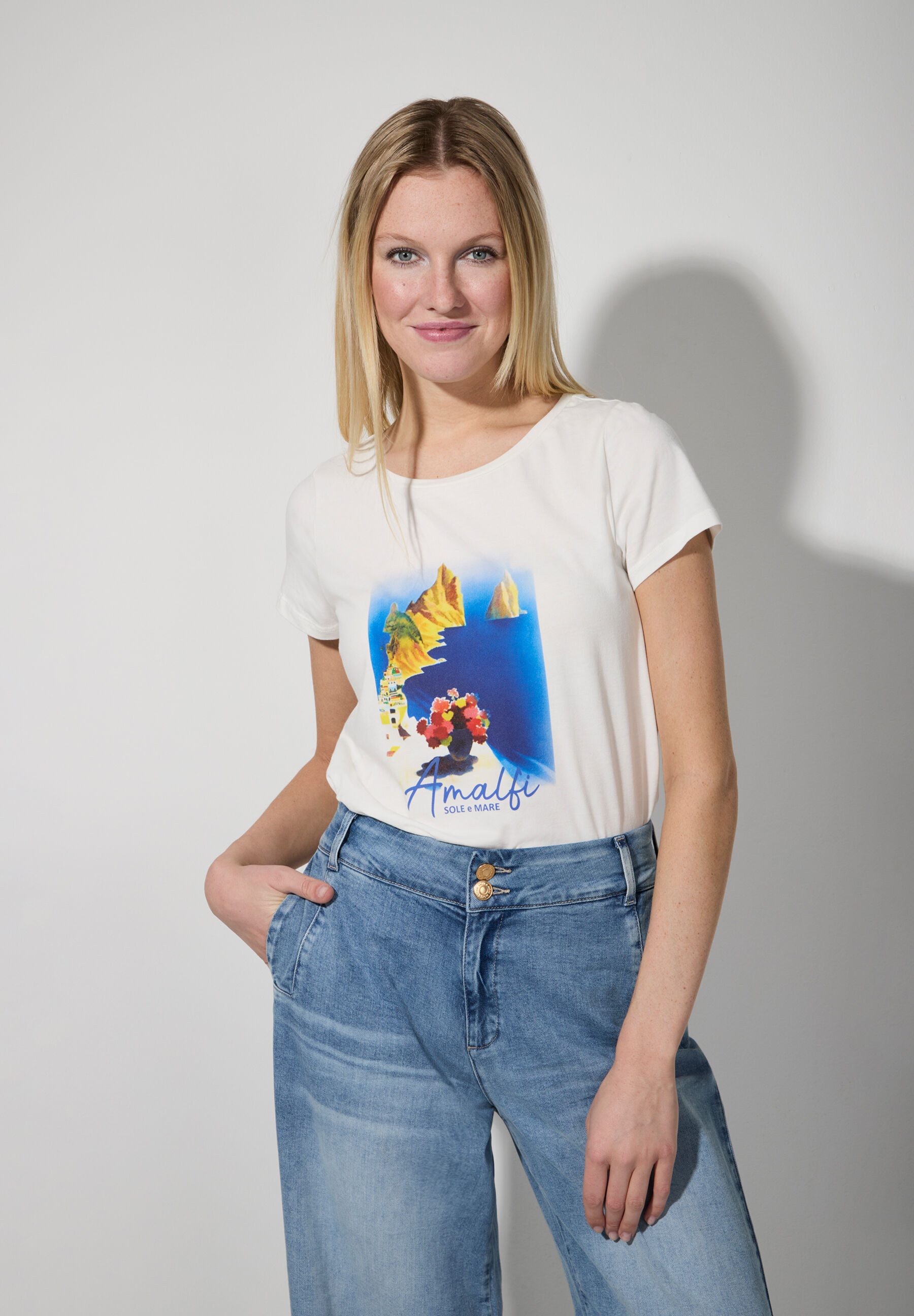 Kurzarmshirt Printshirt