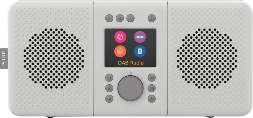 (DAB), - 5 UKW W), RDS, - Internetradio, Digitalradio (DAB) (Digitalradio Bluetooth Pure Elan WLAN Connect+ mit AUX IN