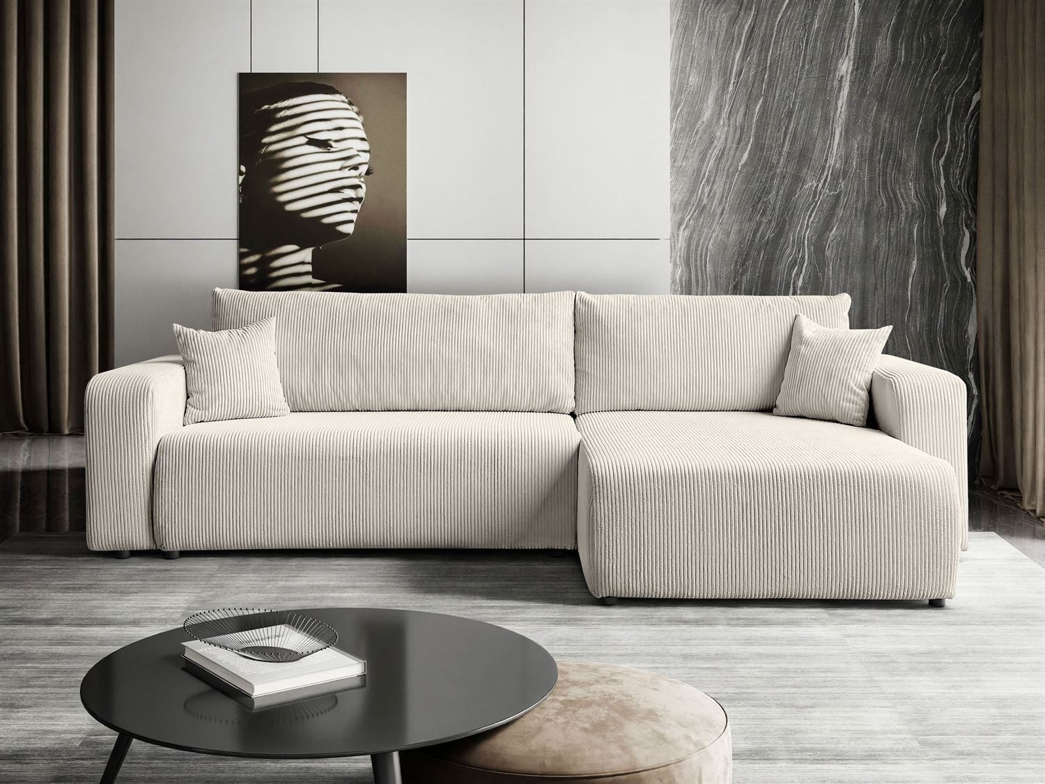 Lookway Ecksofa PRESTIGE L-Form Couch, mit günstig online kaufen
