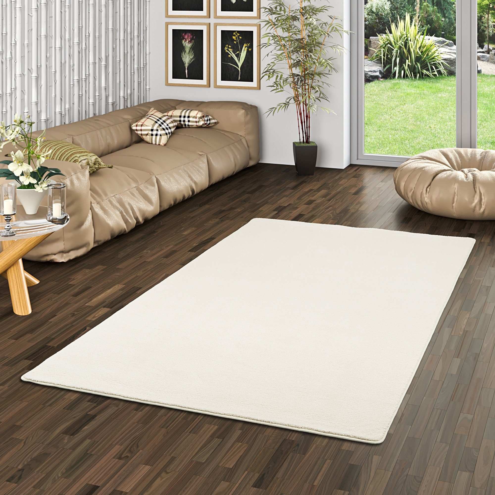 Snapstyle Hochflor-Teppich Hochflor Luxus Velours Teppich günstig online kaufen