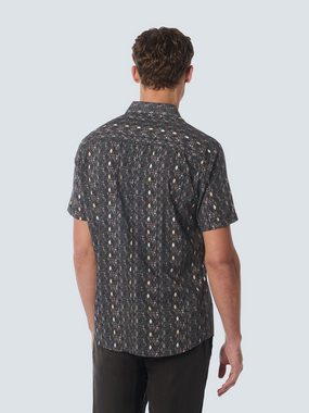 NO EXCESS Kurzarmhemd Shirt Short Sleeve Allover Printed