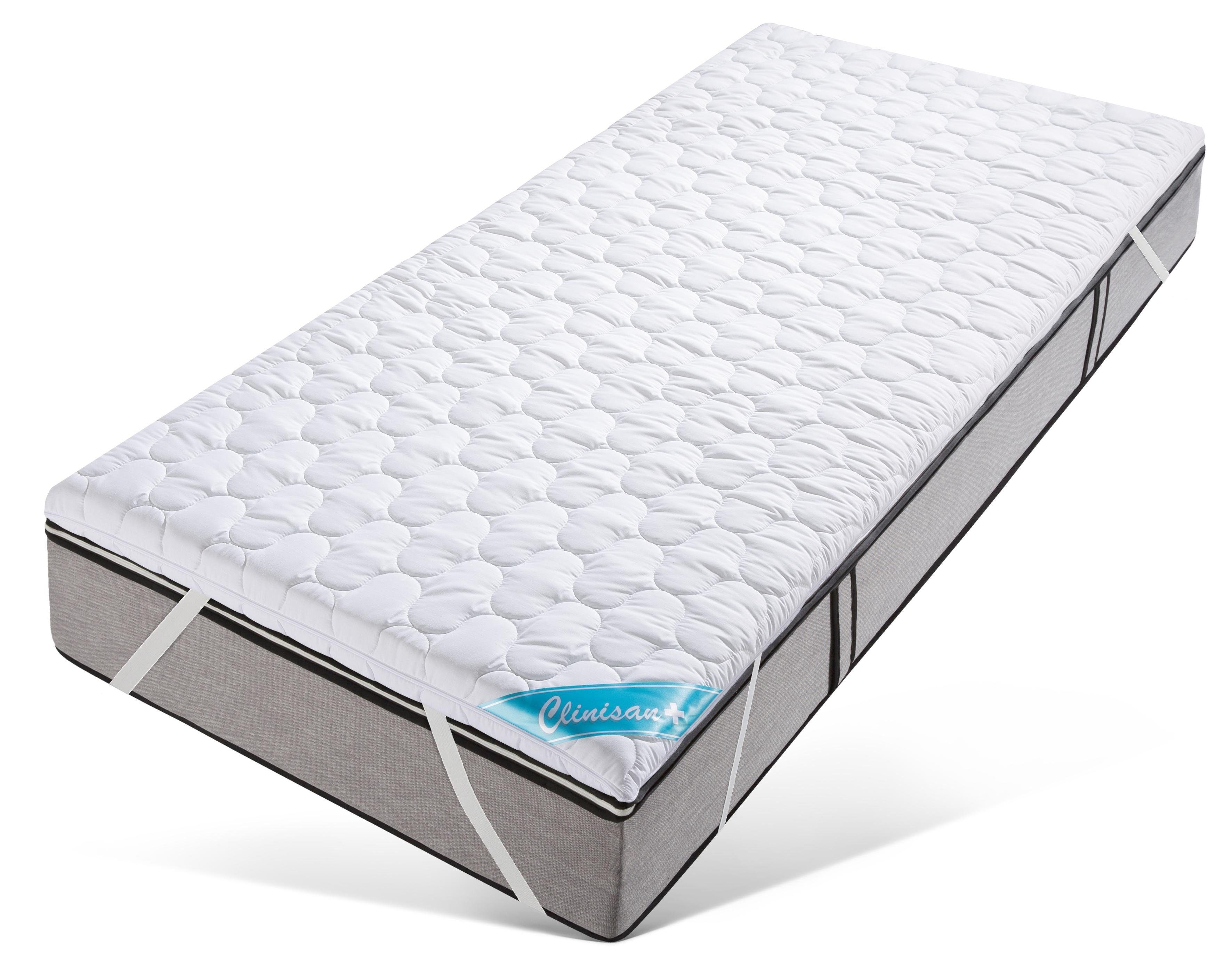 fan, Topper Komfortschaum, Clinisan Punktoflex Plus, 8,5 cm hoch, Komfortschaum, Topper in verschiedenen Größen, druckentlastender Topper