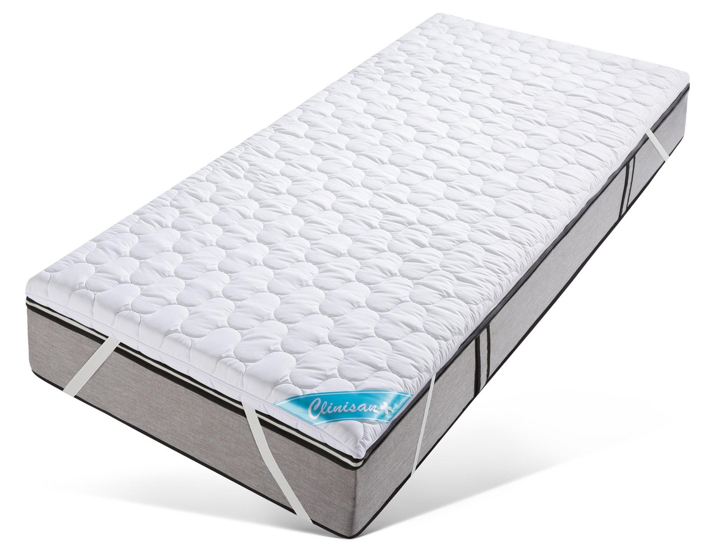 fan, Topper Komfortschaum, Clinisan Punktoflex Plus, 8,5 cm hoch, Komfortschaum, Topper in verschiedenen Größen, druckentlastender Topper