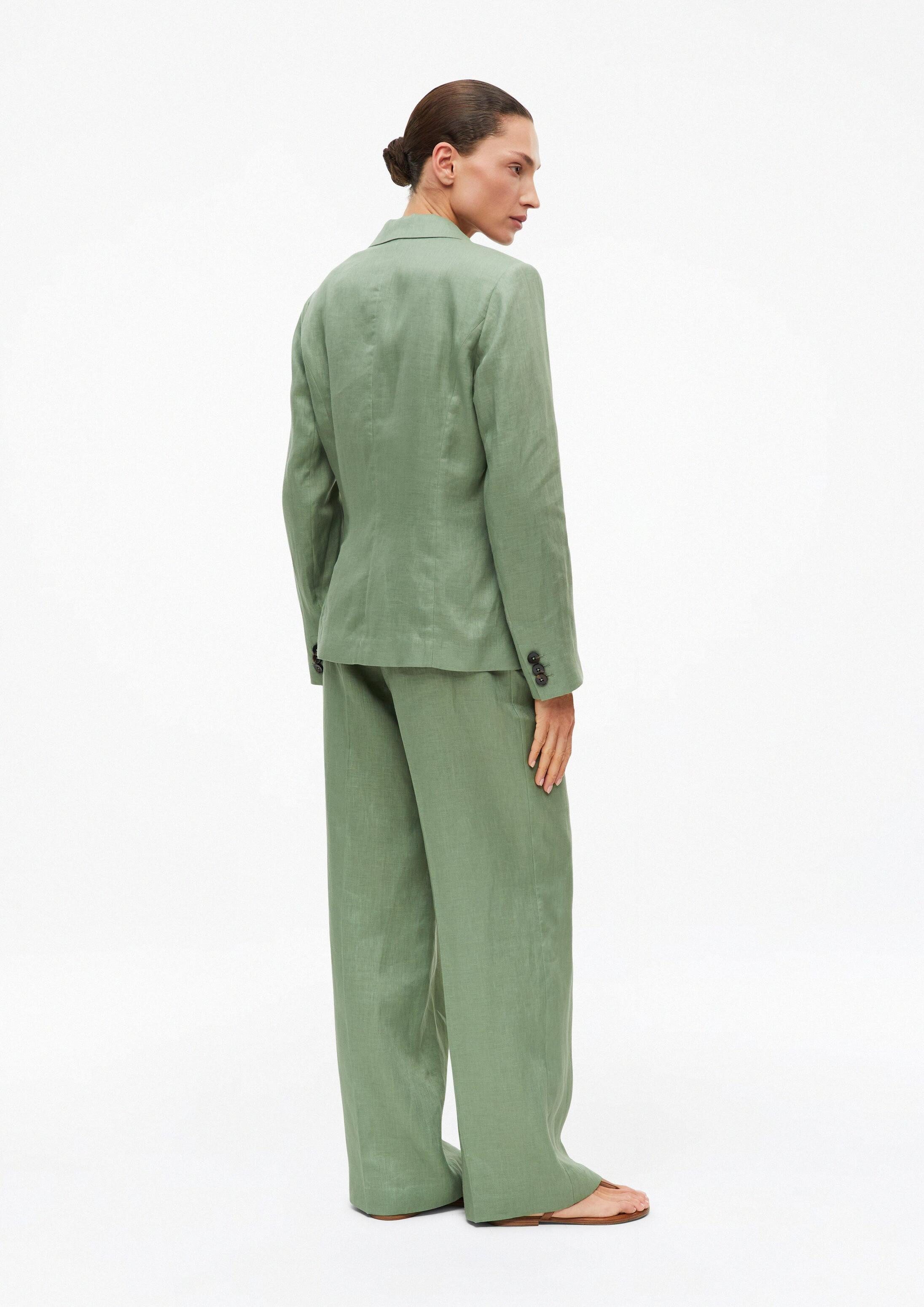 s.Oliver Jackenblazer Indoor-Blazer Antaillierter Leinenblazer
