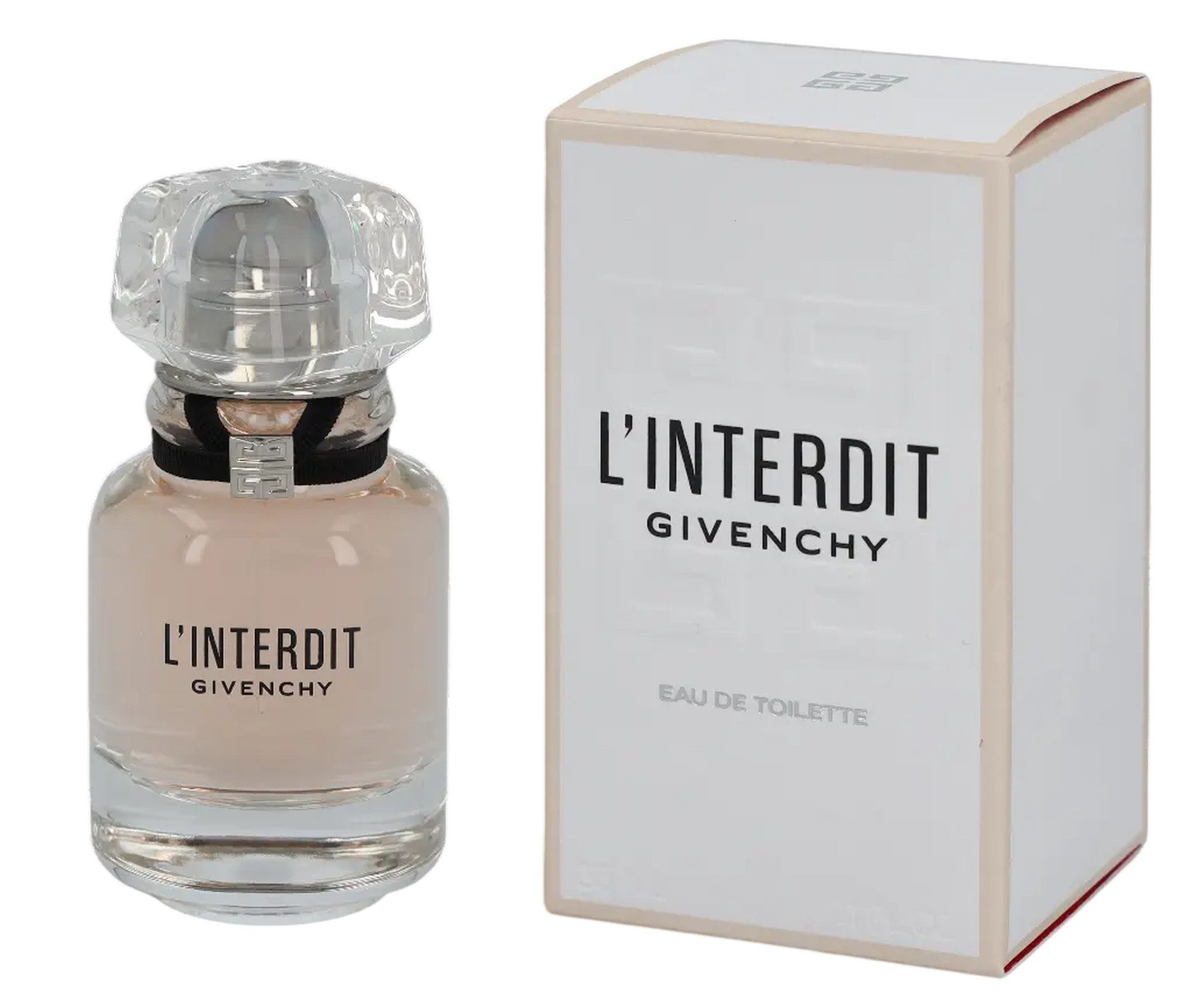 GIVENCHY Eau de Toilette L'Interdit EDT Damen Spray, Frisch-blumiger Duft mit Orange, Jasmin, Tuberose und Moschus