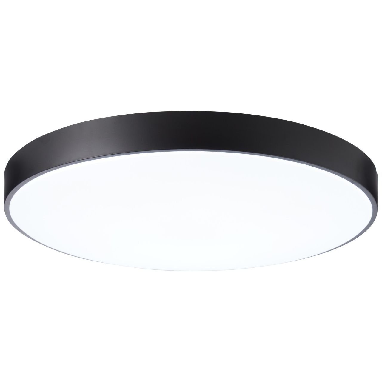 Deckenleuchte LED Ø dimmbar, Brilliant 8800 integriert, lm, Farbwechsler, Slimline, weiß/schwarz fest cm, 78 Fernedienung, CCT, LED