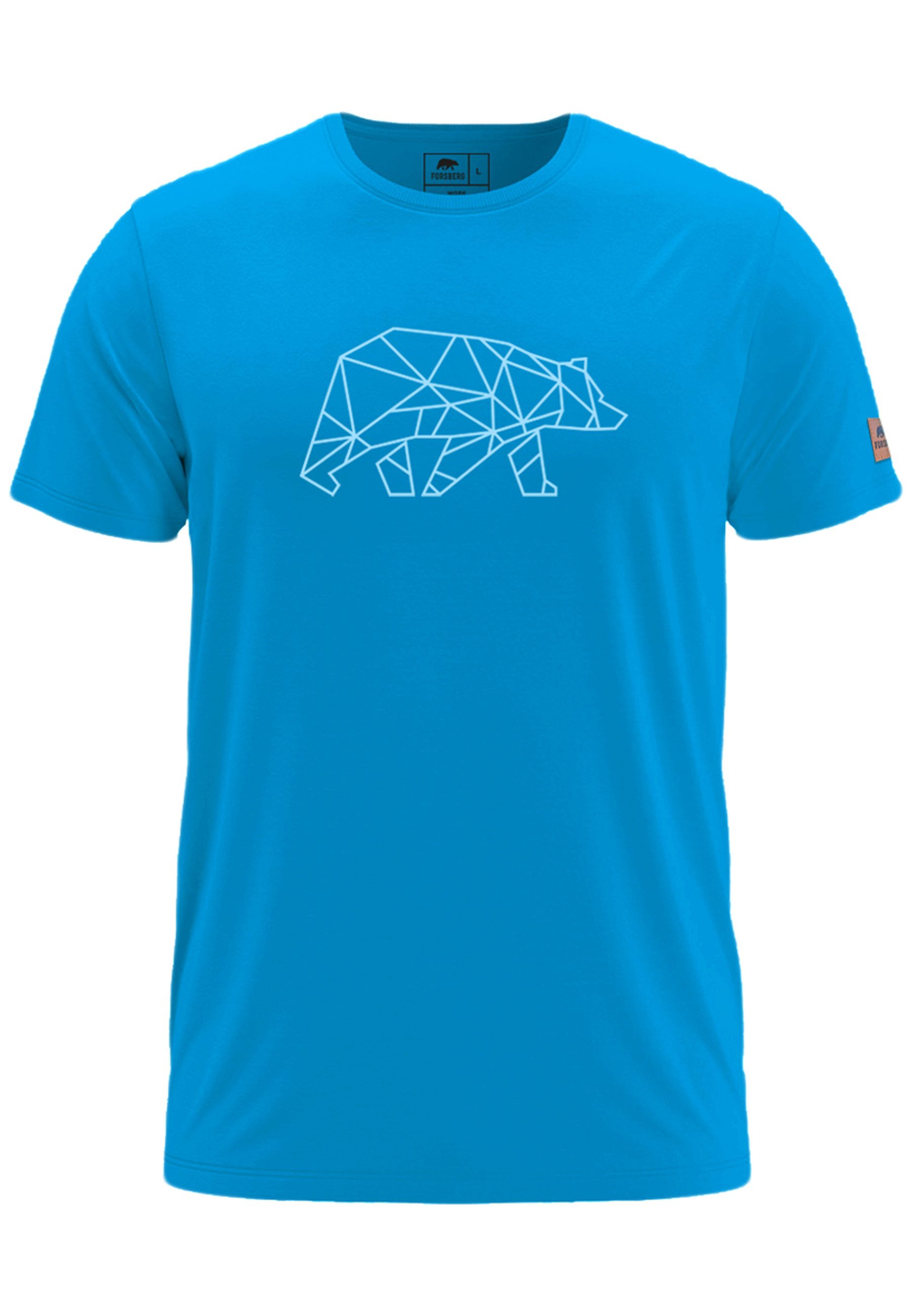 FORSBERG T-Shirt Finnson T-Shirt mit Brustlogo günstig online kaufen