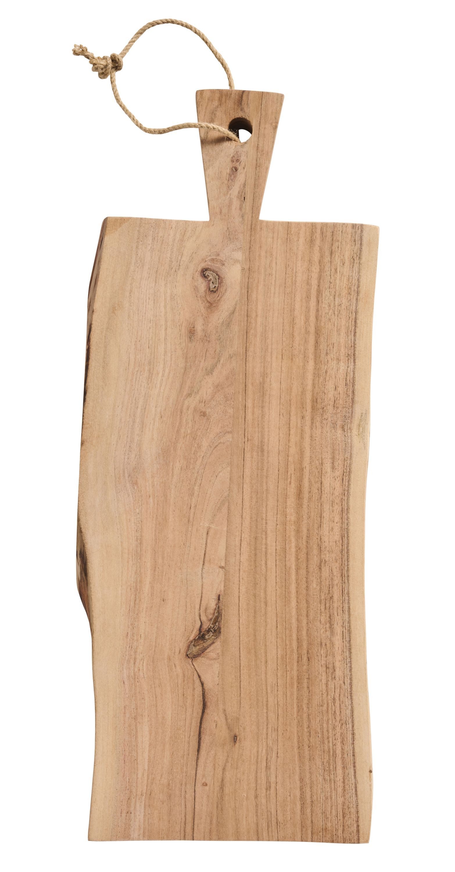 Ib Laursen Schneidebrett Ib Laursen - Schneidebrett Servierbrett Küchenbrett Holz Unika